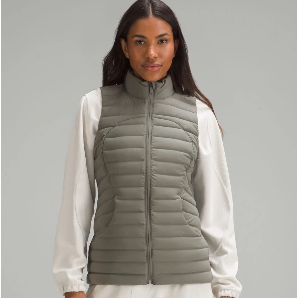 lululemon athletica mauveQuilted Hooded Down Vest